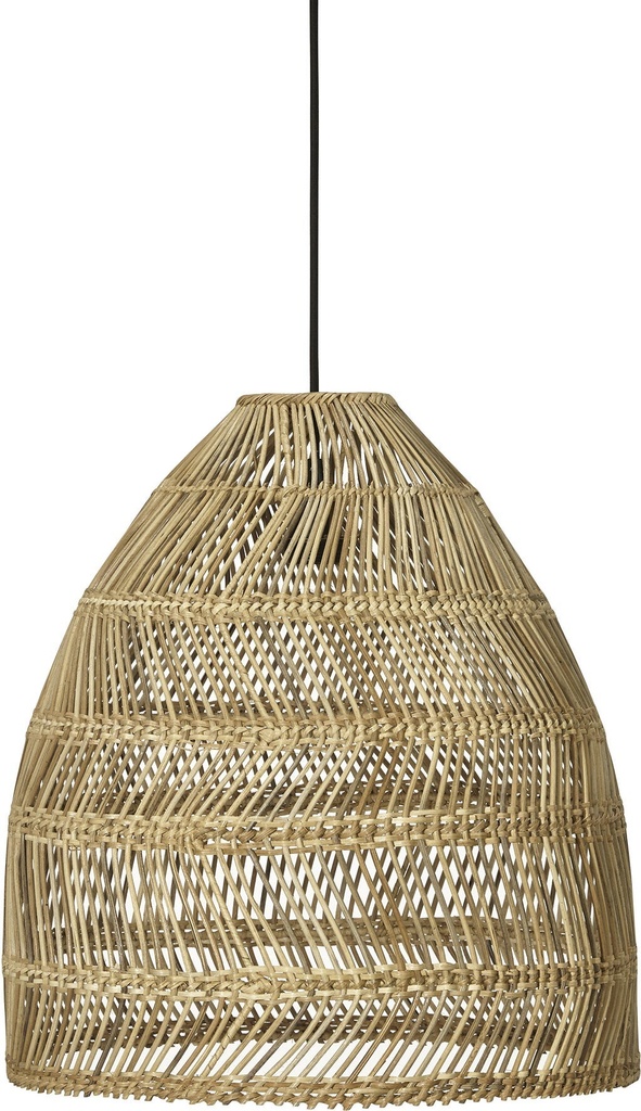 Taklampa / Takskärm Maja Wicker Natur 36 cm