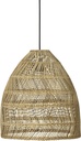 Taklampa / Takskärm Maja Wicker Natur 45 cm