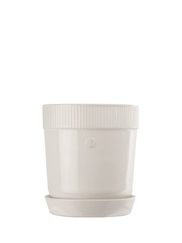 Kruka Elise medium Vit