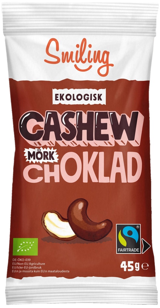 Cashewnötter Mörk choklad 45 g