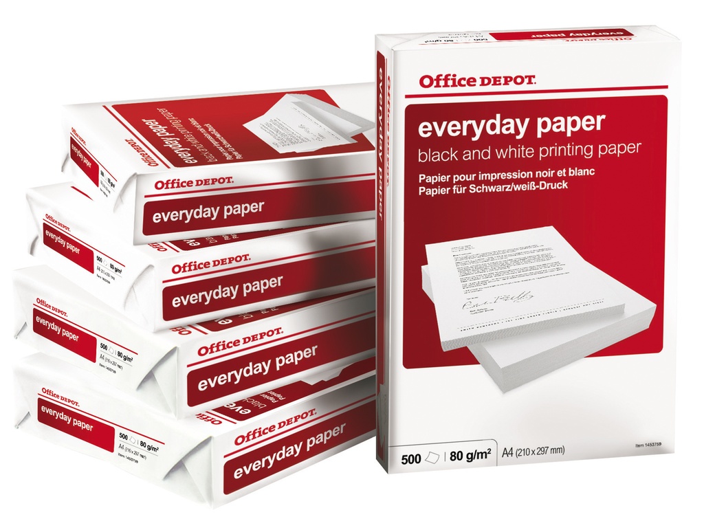 Kopieringspapper Everyday A4 500 ark/fp