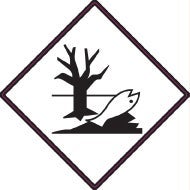Farligt gods-etiketter Marine Pollutant 250 st/rulle