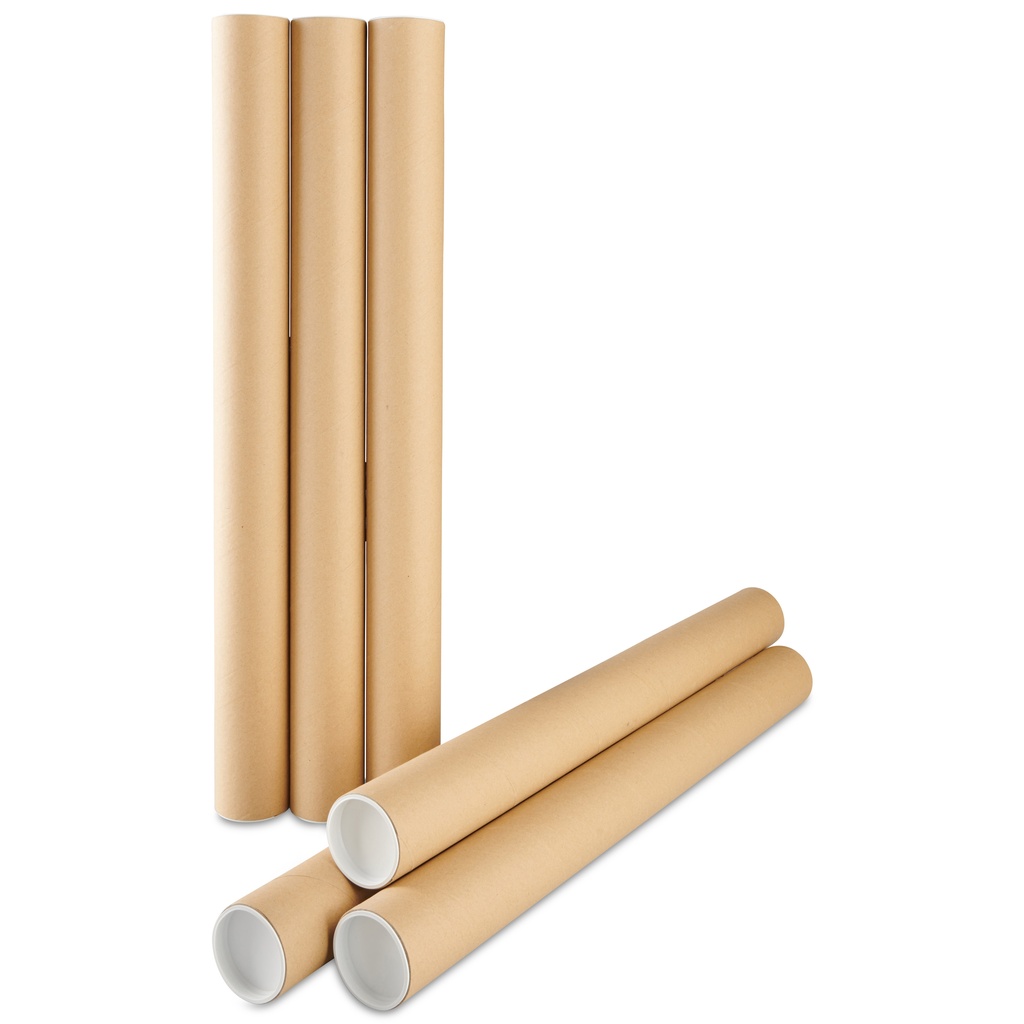 Papptub 750x80mm inkl lock