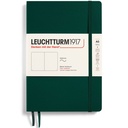Ant.bok A5 s blank forestgreen