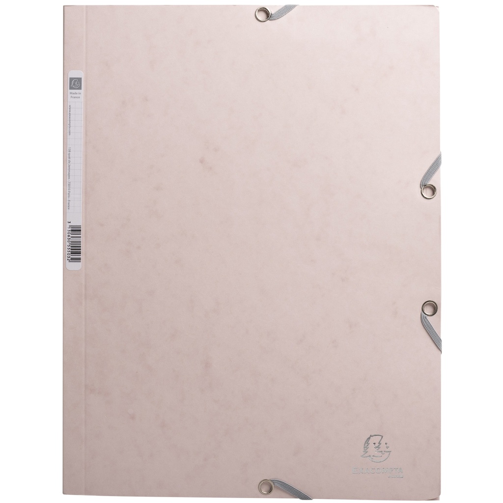 Snoddmapp A4 3-kl nude