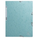 Snoddmapp A4 3-kl frosted blue