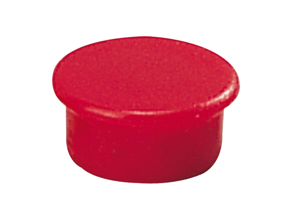 Magnet 13mm röd 10-p