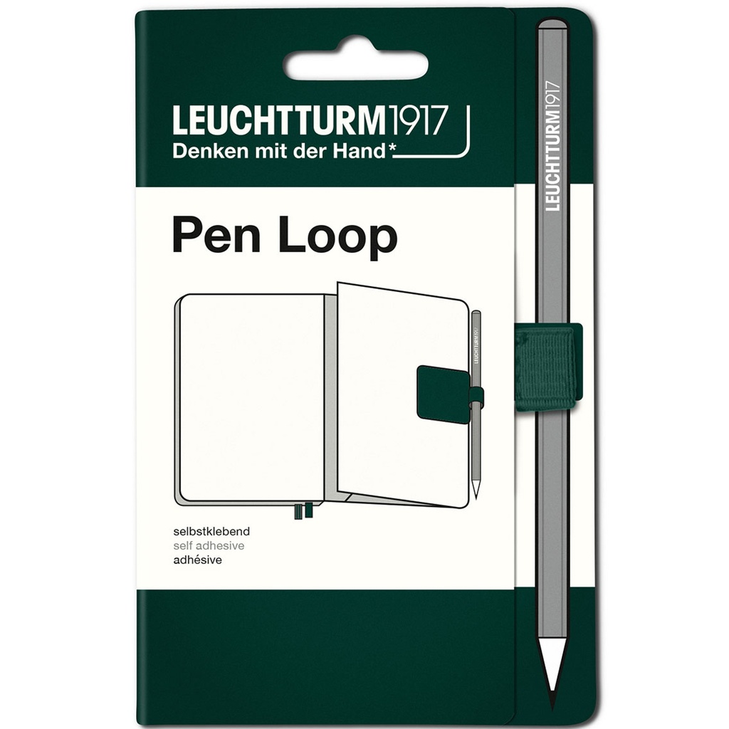 Pen loop forest green