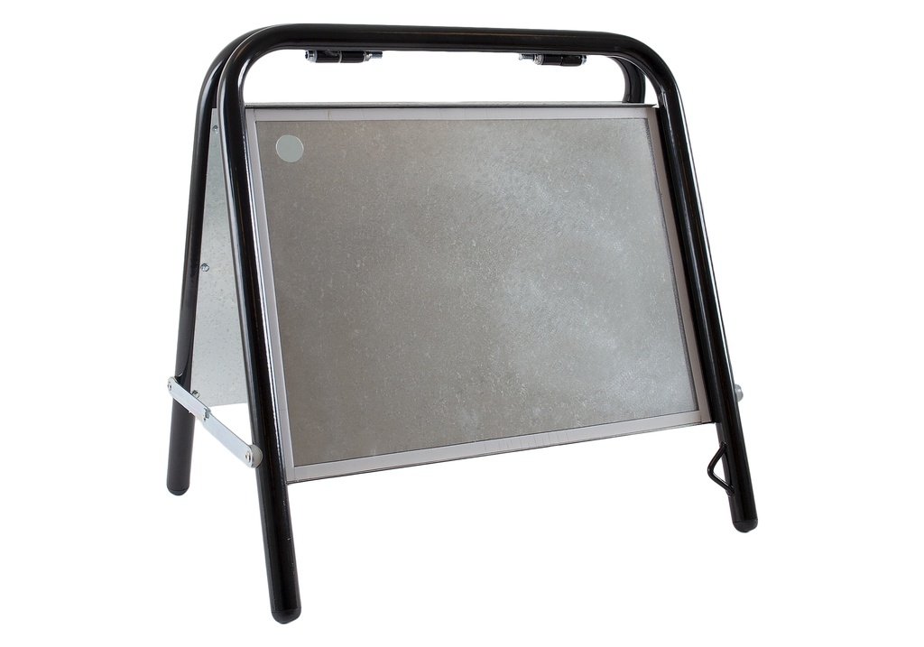 Gatuställ mäklarställ A3 svart