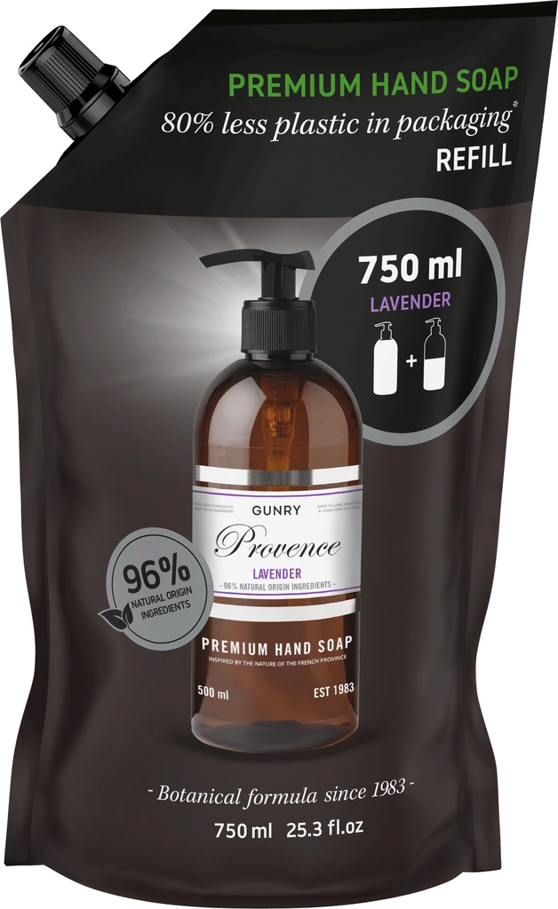 Handtvål ref Lavendel 750ml