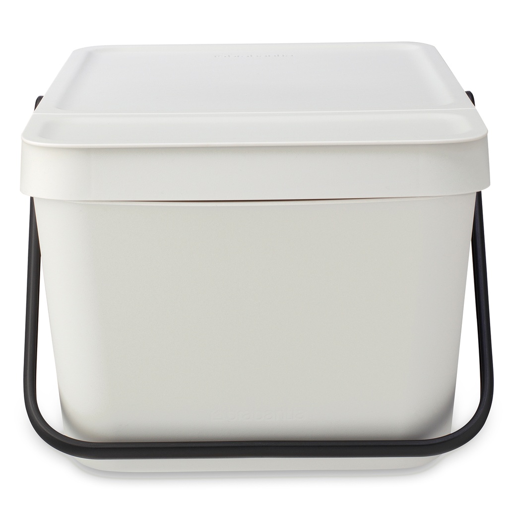 Avfallshink Stapelbar Ljusgrå