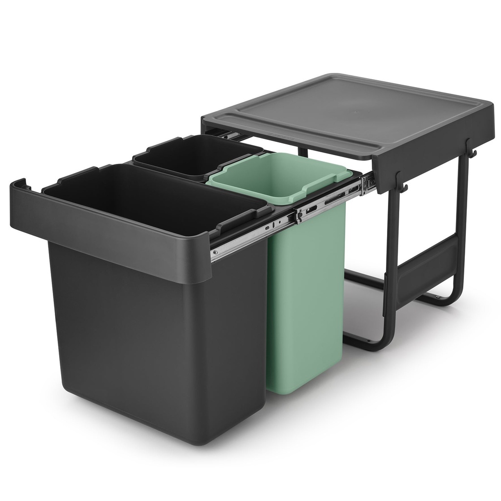 Inbyggnadsbara hinkar Sort&Go 10+10+20 liter