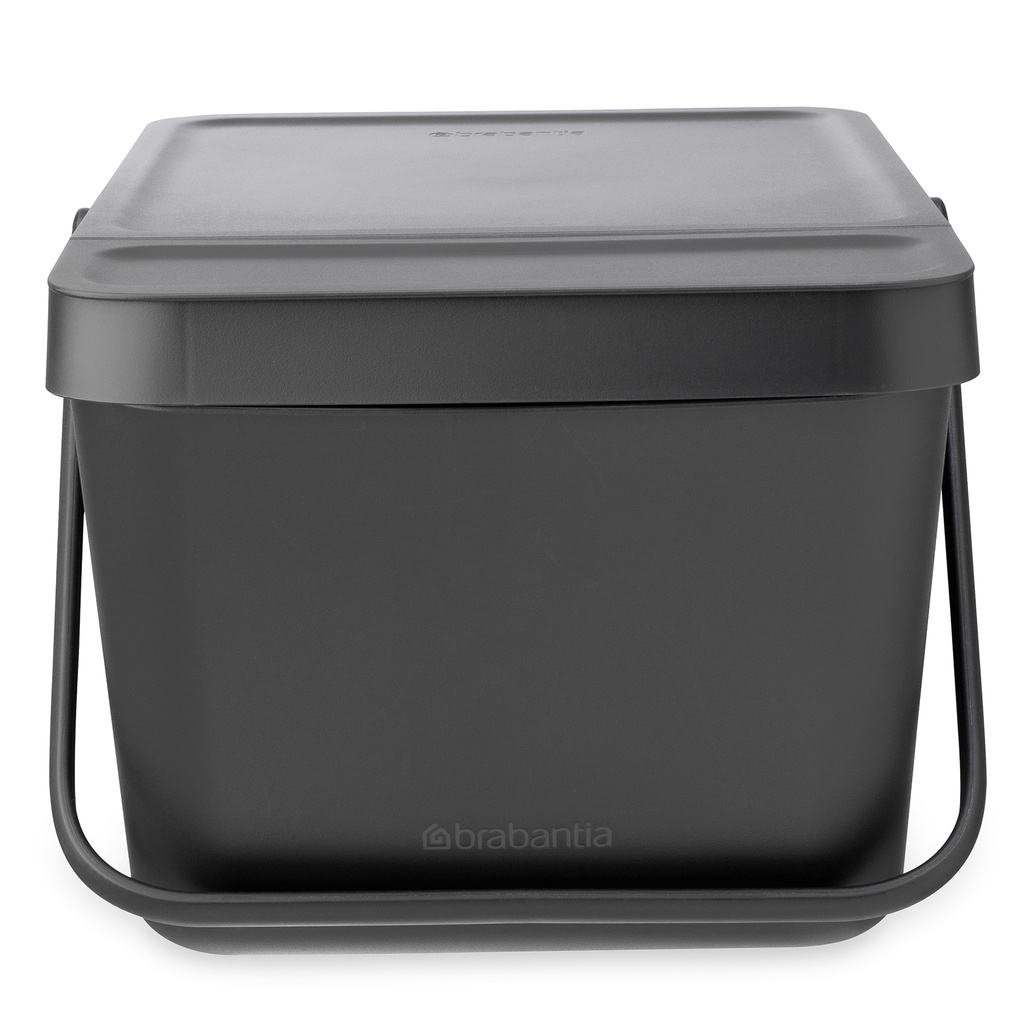 Avfallshink Stapelbar Grå