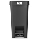 StepUp Pedalhink Mörkgrå 10L