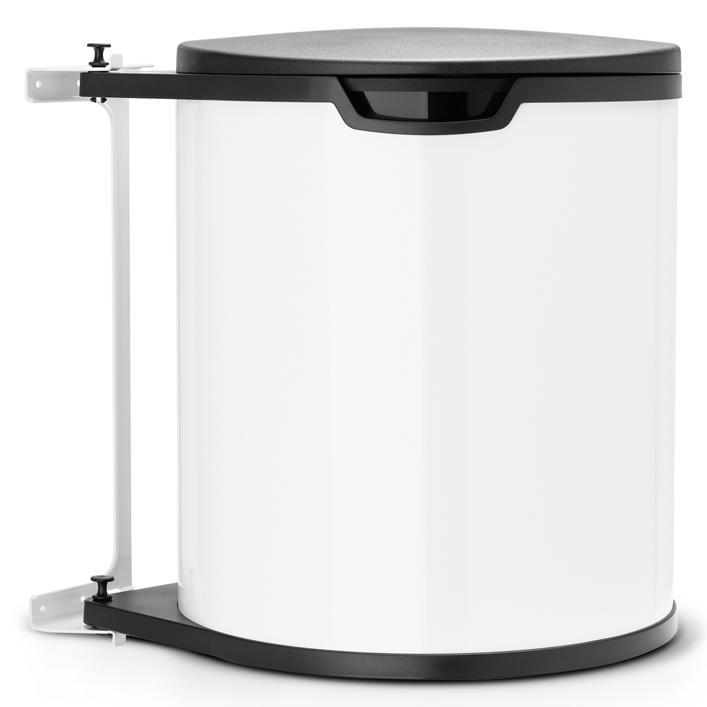 Avfallshink Bänkskåp vit 15L