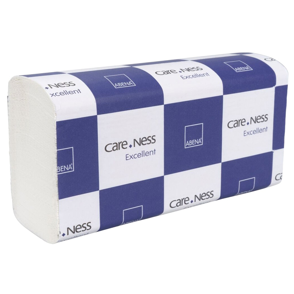 Handduk Nonstop 2-lager vit 3125 st/fp