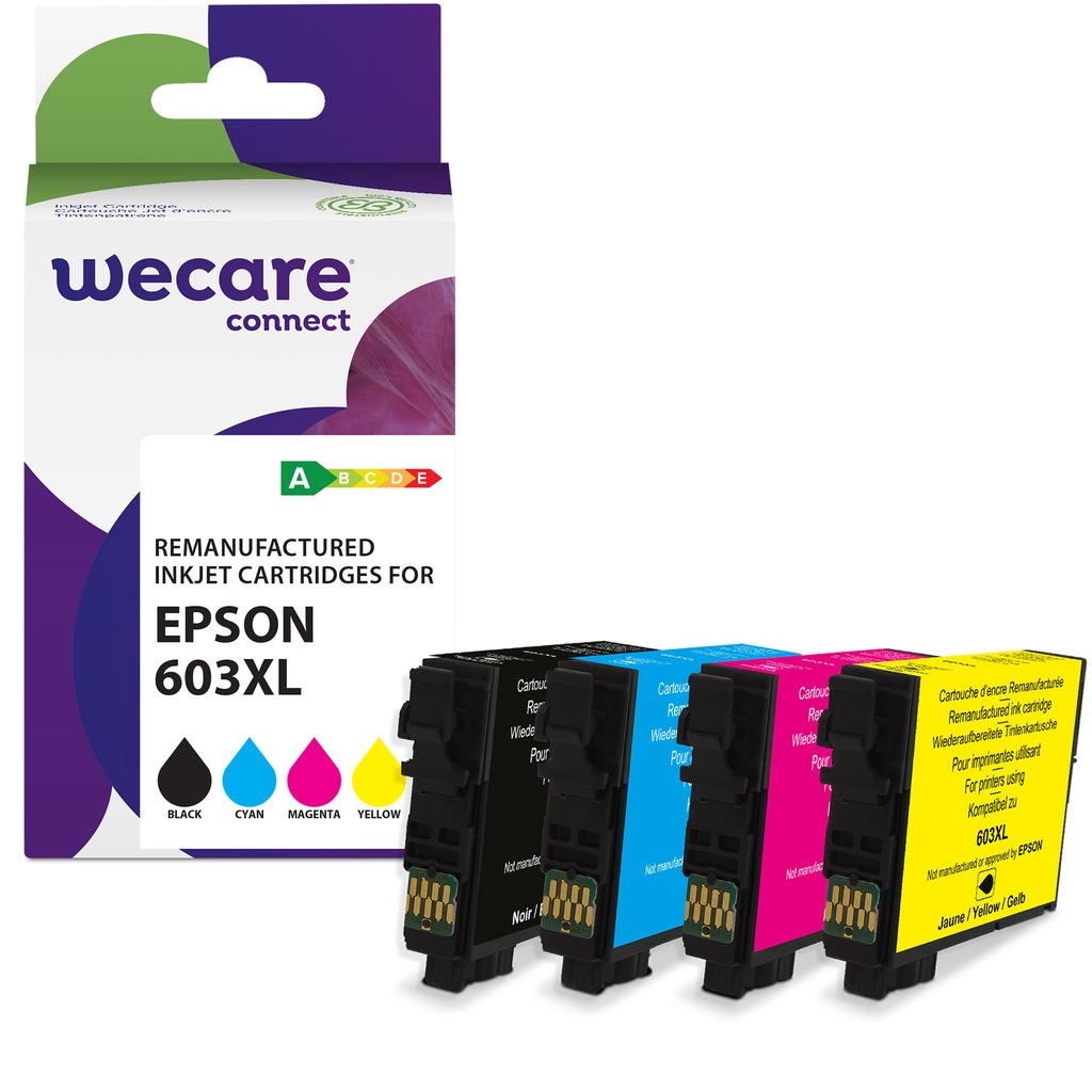 Bläck Wecare 603XL CMYK 4/fp