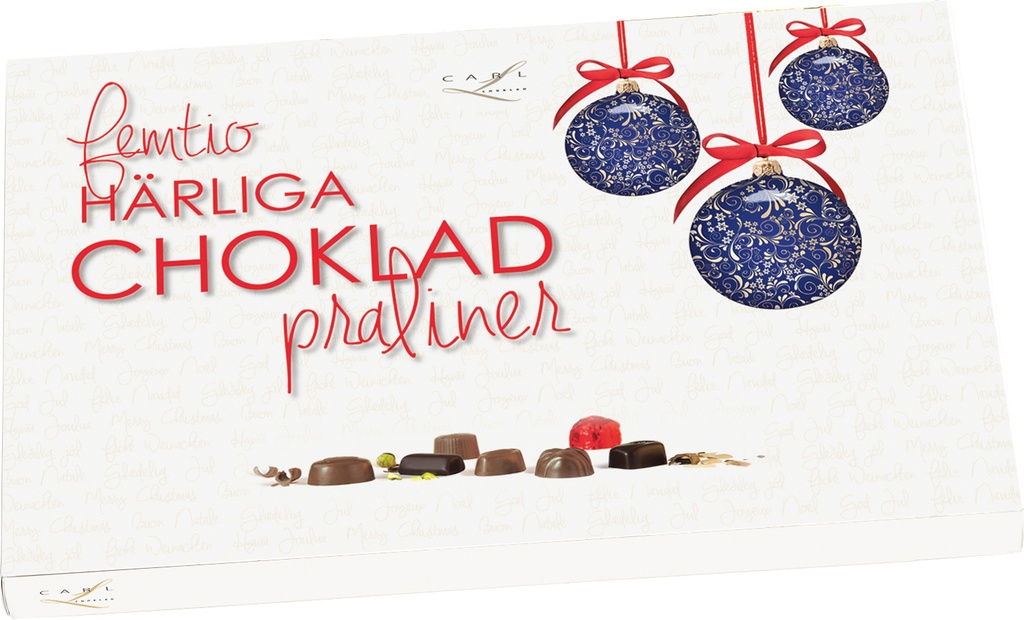 Femtio härliga praliner 430gr.