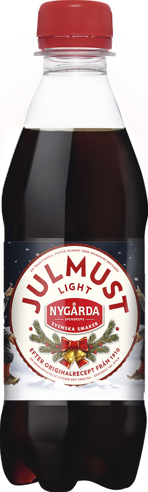 Nygårda Julmust light 33cl pet