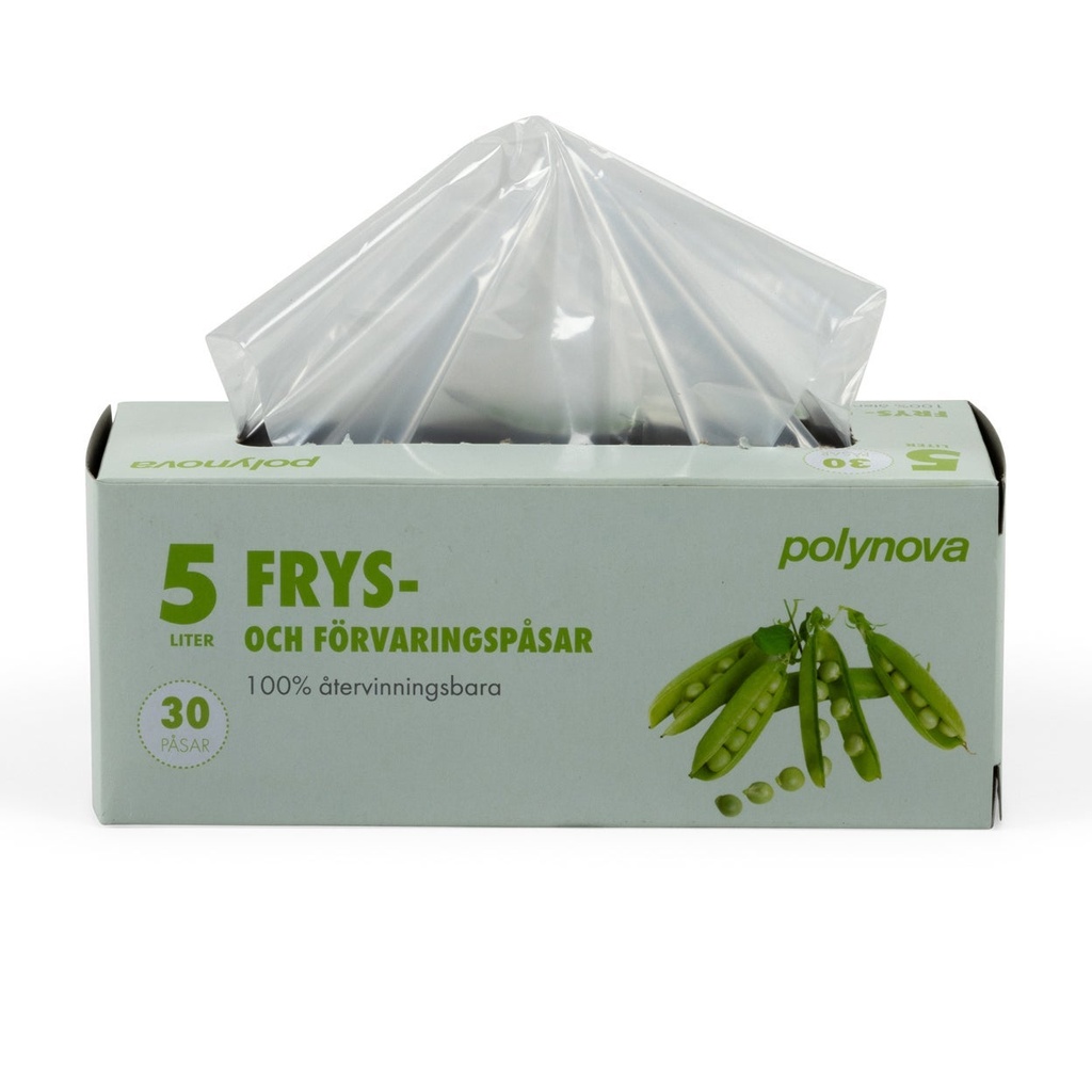 Fryspåsar 5 liter LLD 22 my 30-pack