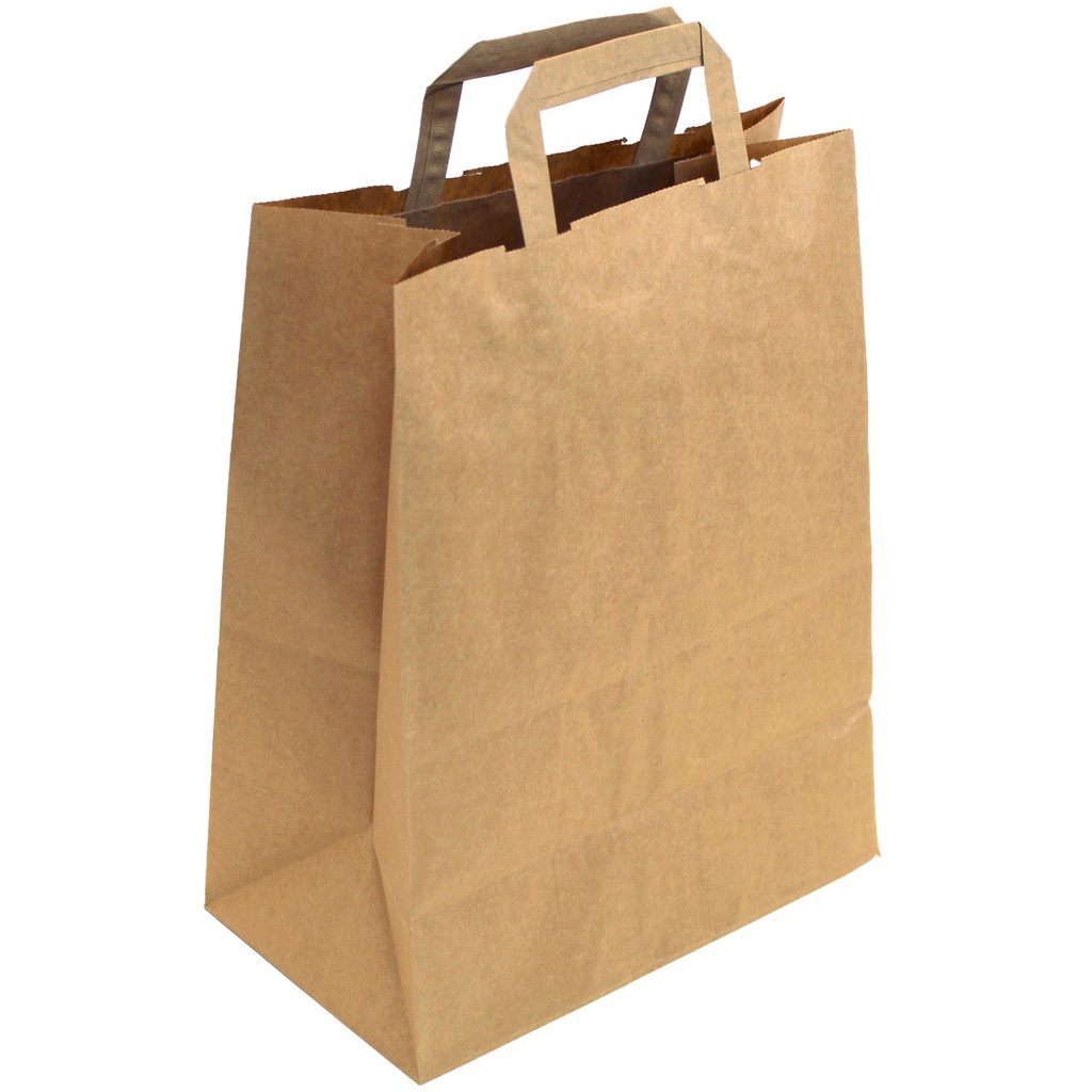 Bärkasse 26 liter 90 g 200-pack Brun