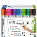 Whiteboardpenna rund 10-pack