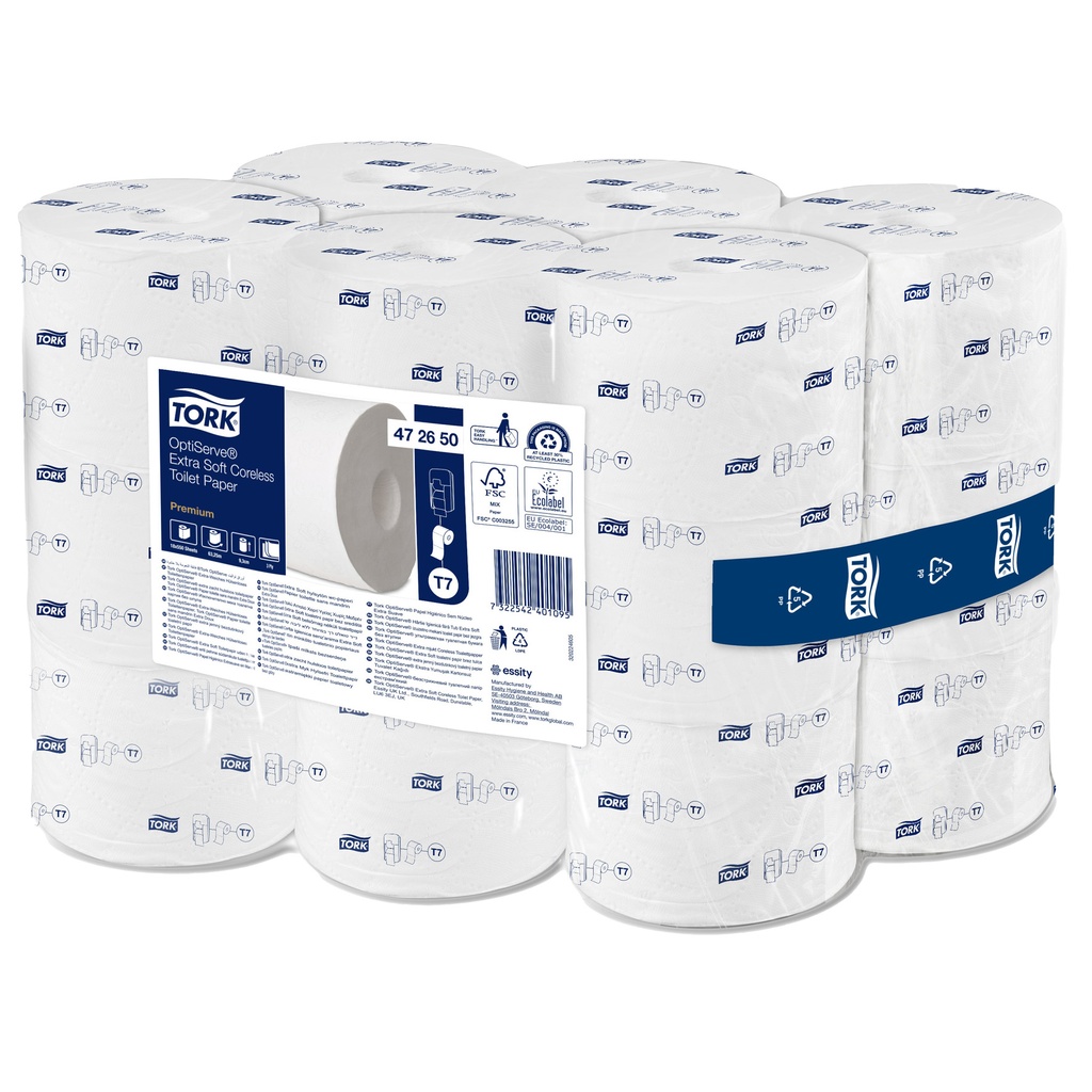 Toalettpapper Tork T7 MjuktCL.