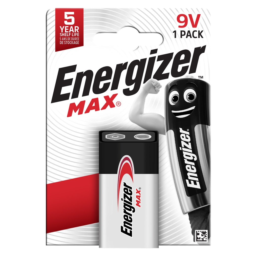 Batteri Alk 9V 1-p