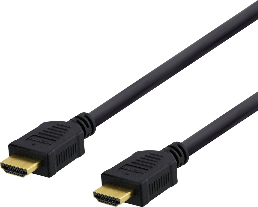 HDMI-kabel Deltaco High-Speed Svart 1,5 Meter