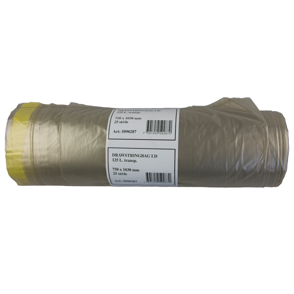 Sopsäck knyt PolyREG 125Ltrans