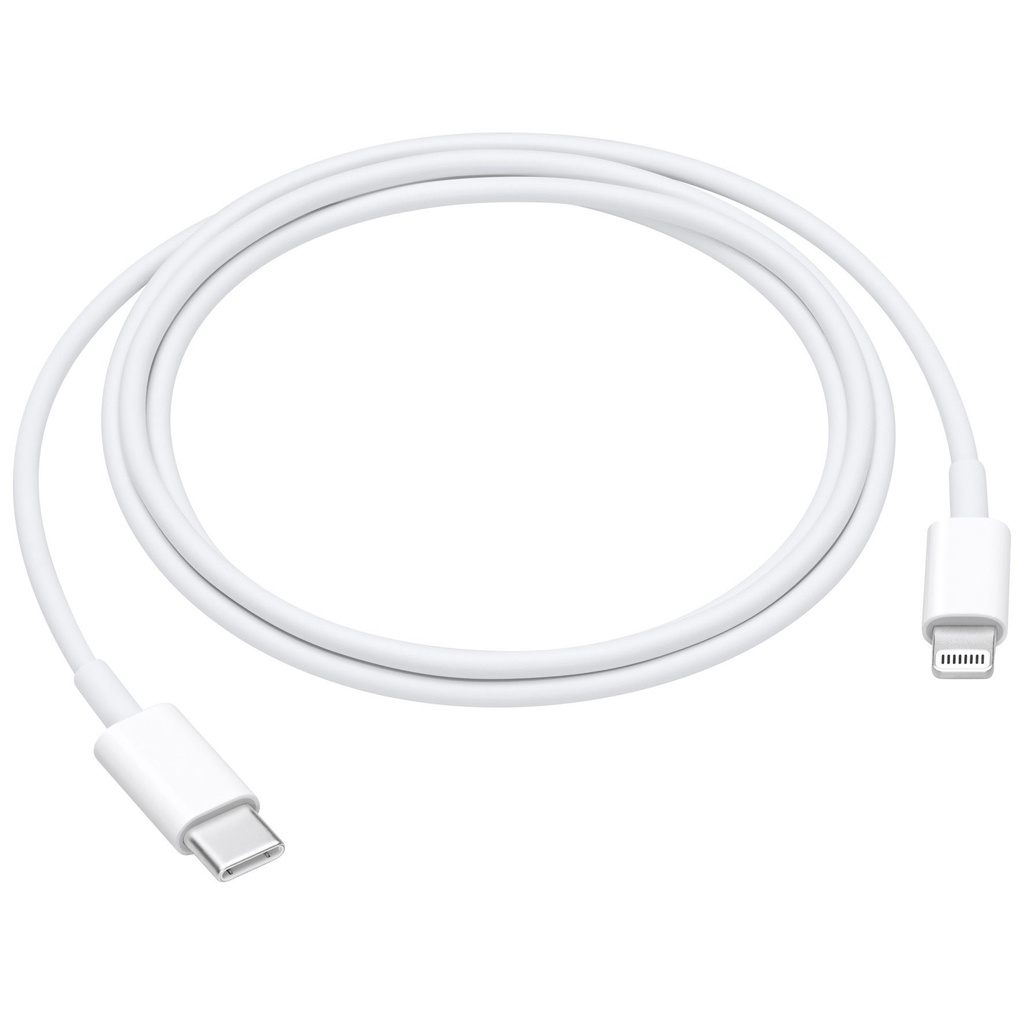 USB-C till Lightning laddkabel 1 m vit