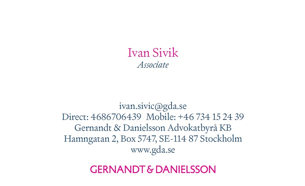 Visitkort 1+1 relief + unik QR kod 200 ex/namn