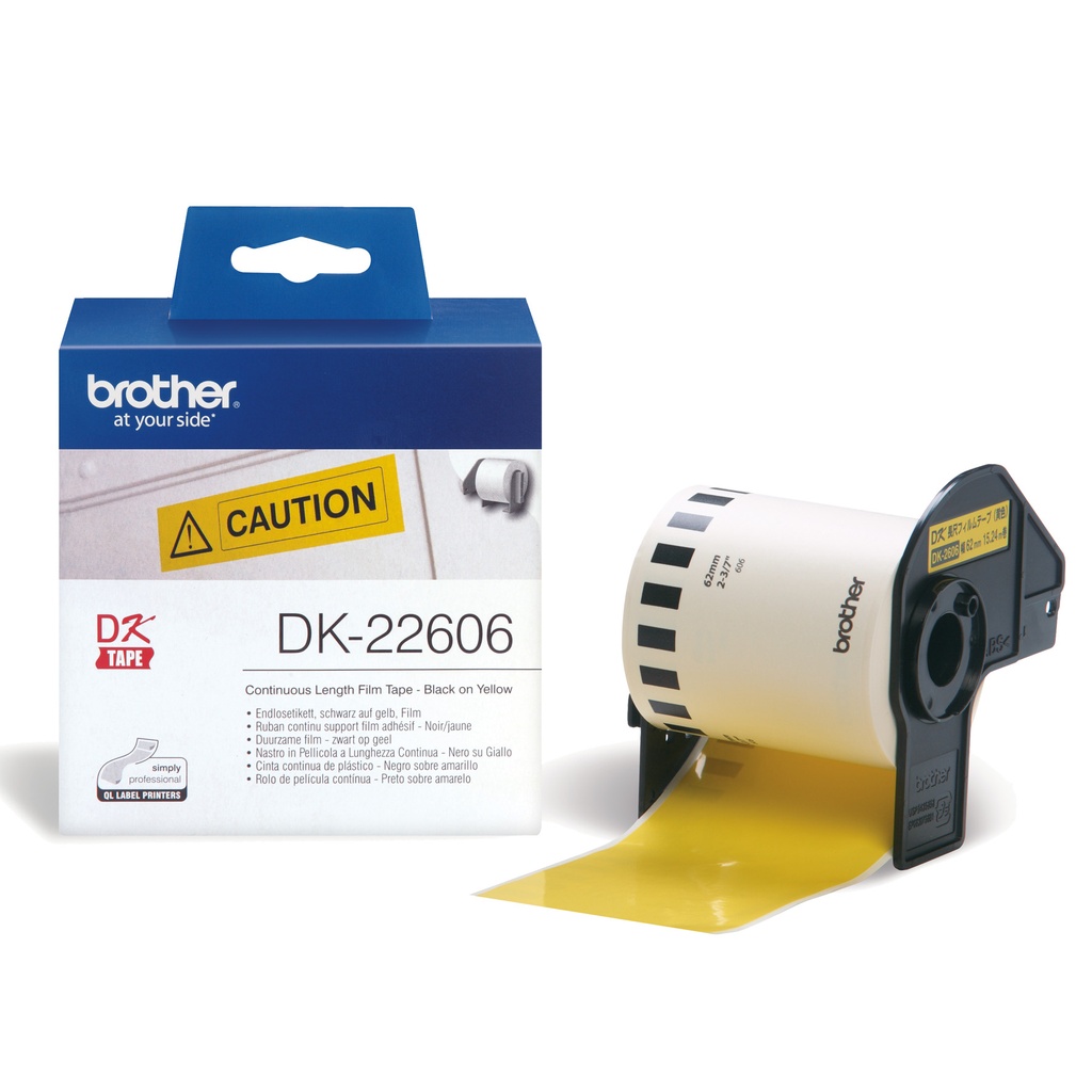 Transportetik. 62mmx15,24m Gul