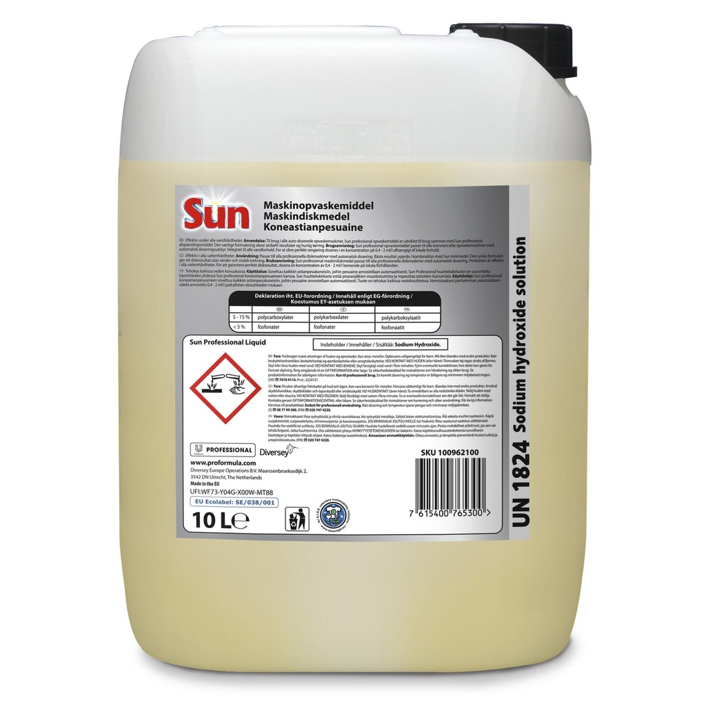 Maskindiskmedel Sun Pro 10L