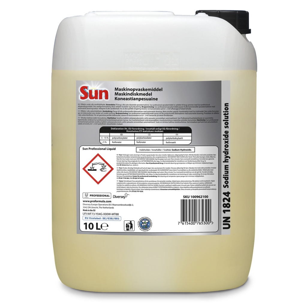 Maskindiskmedel Sun Pro 10L