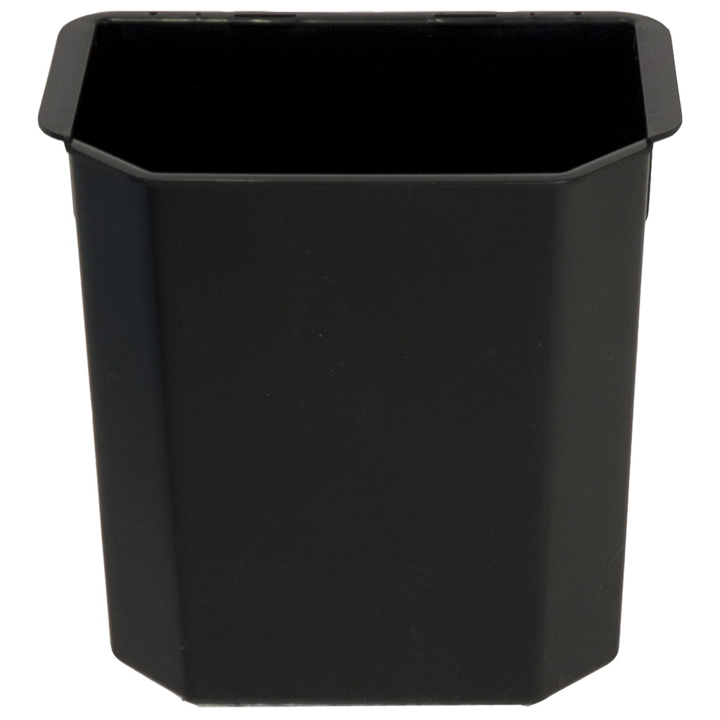 Plastkärl 9L svart insats