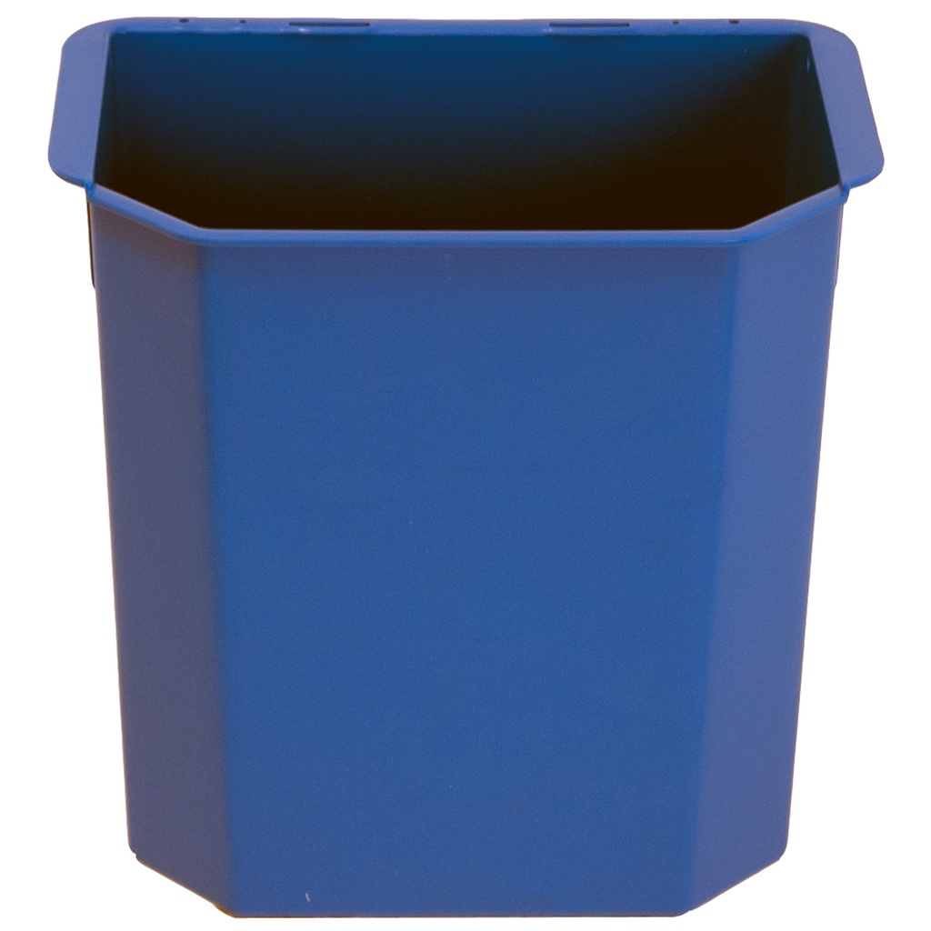 Plastkärl 9L blå insats