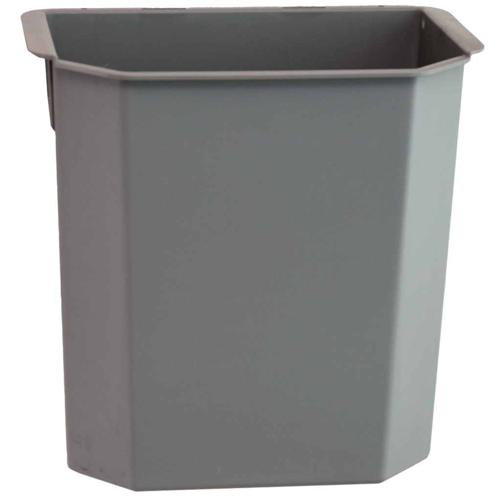 Plastkärl 9 L grå insats