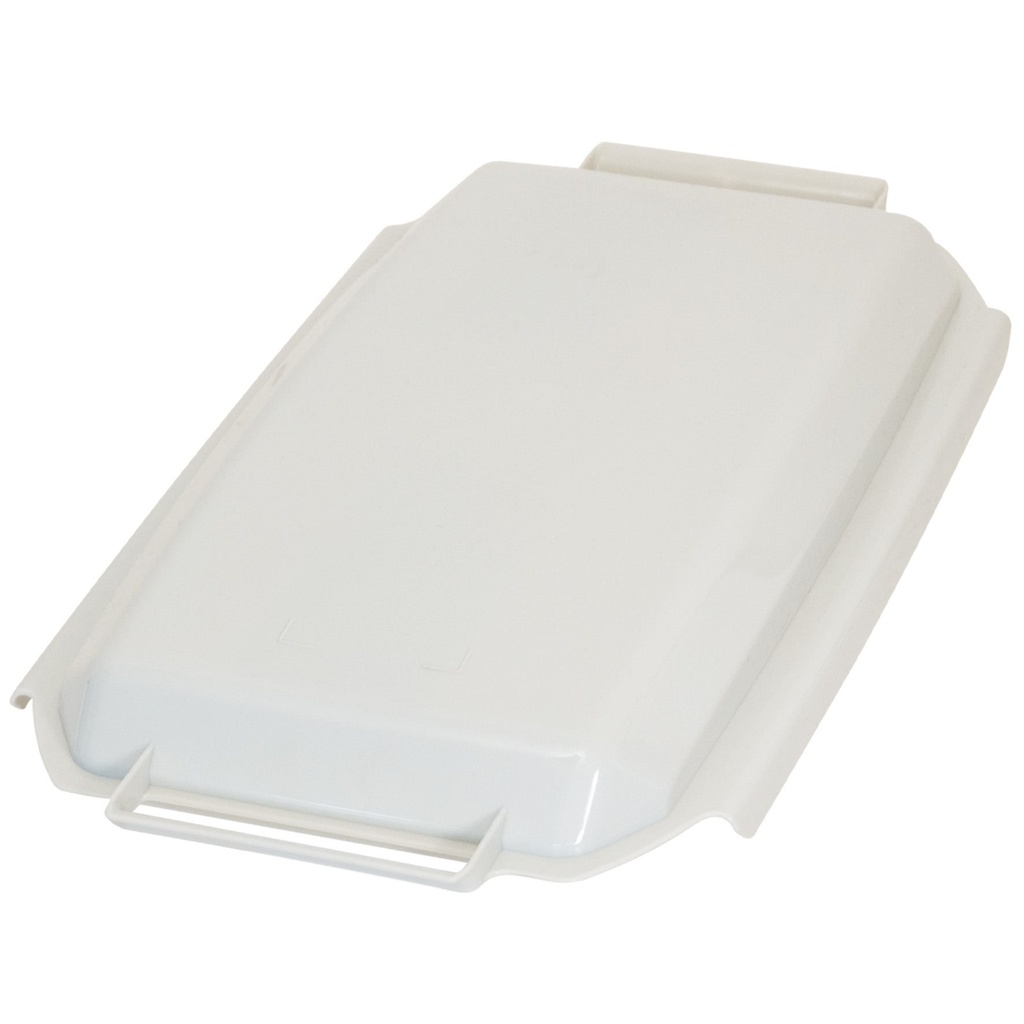 Lock till soptunna Patricia 60 liter vit