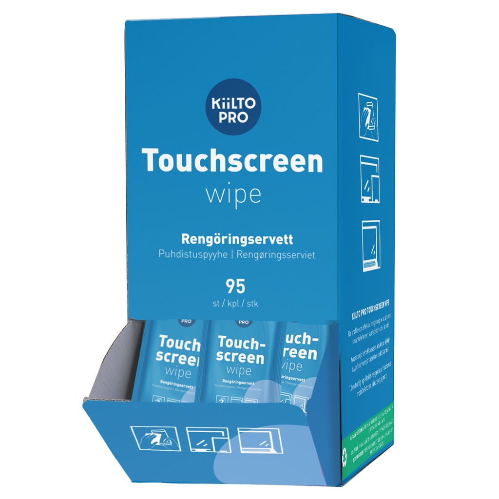 Touchscreen wipes 95st/fp