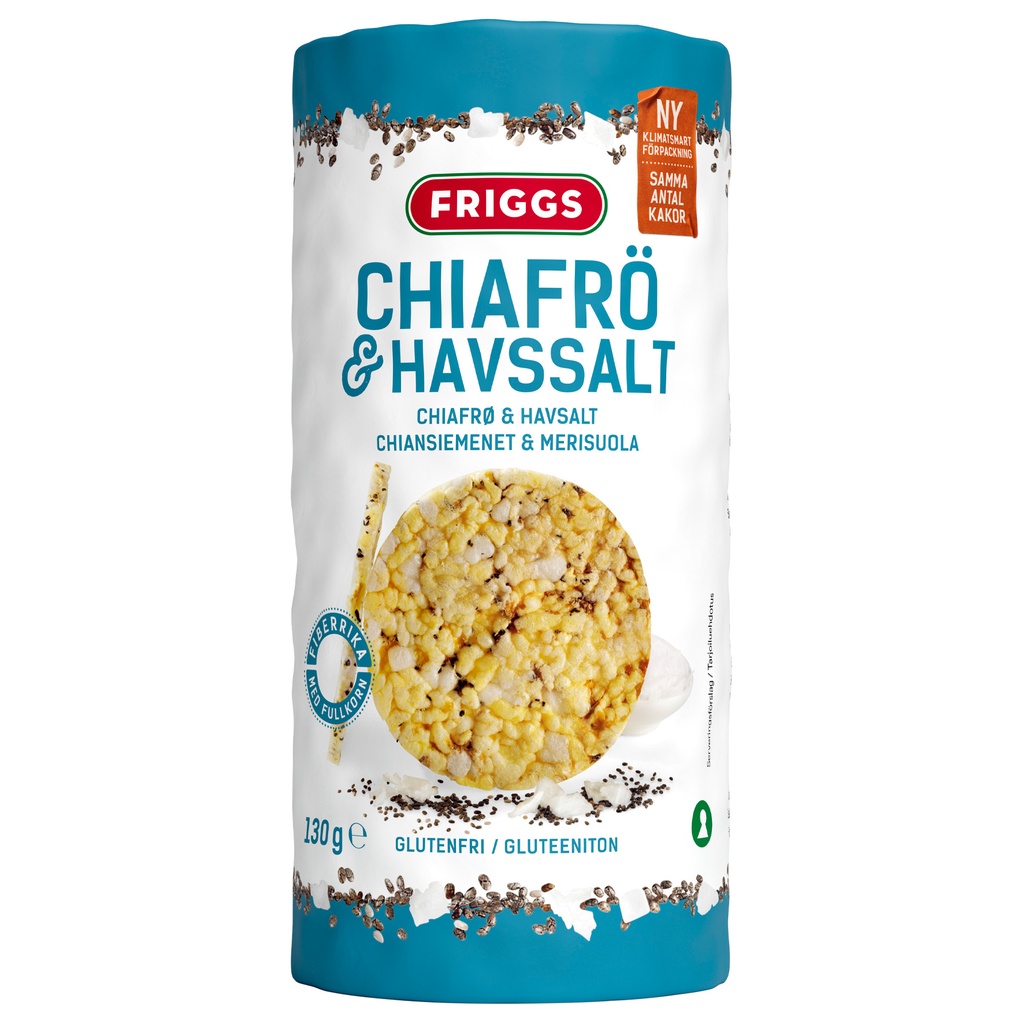 Majskakor ChiafröHavssalt 125g