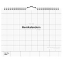 Hemkalendern Clean Vägg 25/26