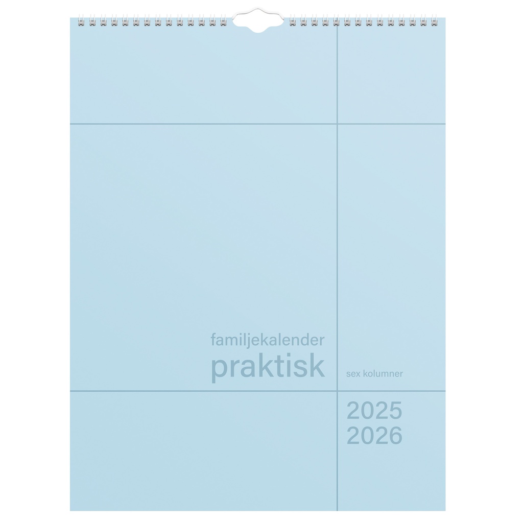 Familjekalender Praktisk 25/26