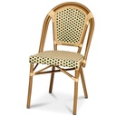 Stol Paris, Grön/creme rotting