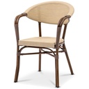 Karmstol Monaco Br./nat.textel