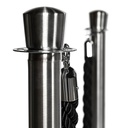 KöstolpeSet  2stolp+1svart rep