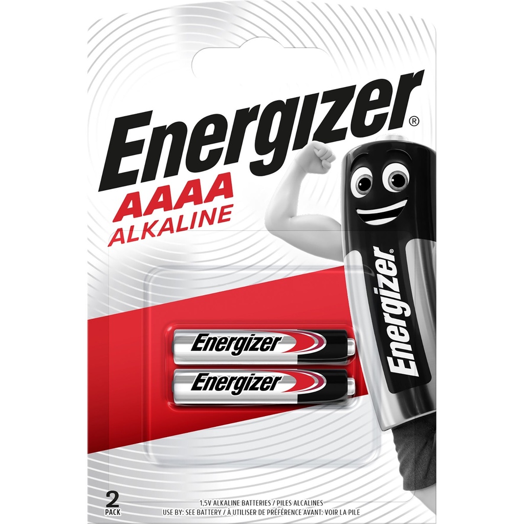 Batteri Alkaliskt AAAA/LR61 2-pack