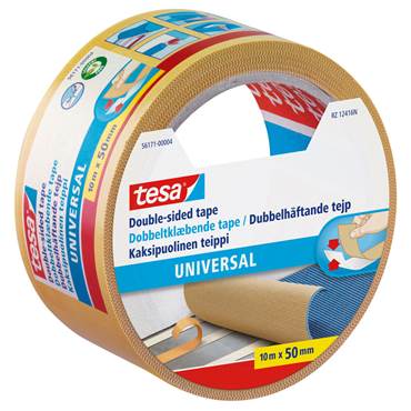 Dubbelhäftande mattejp 50mmx10m