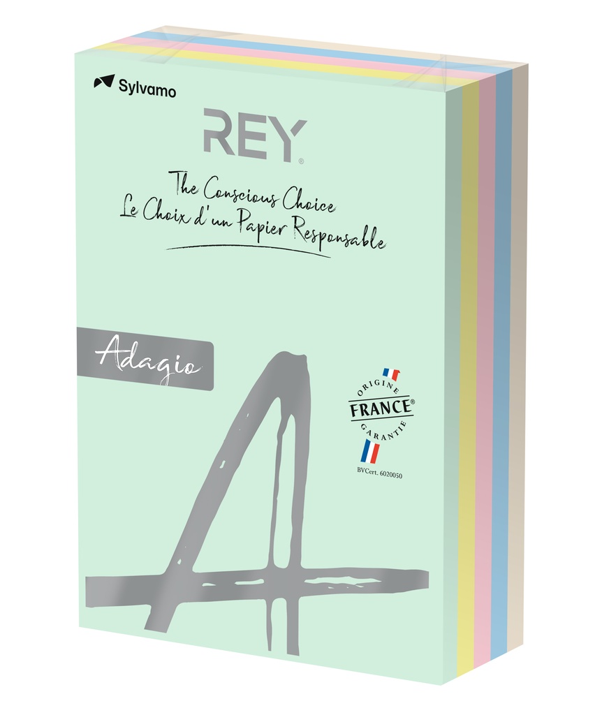 Papper A4 80g pastel 500/fp