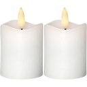 Blockljus LED Flamme 2-pack